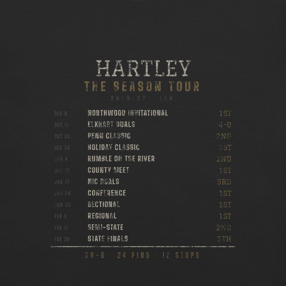 Personalized Season Tour Wrestling shirt