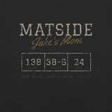 Personalized Matside Wrestling Mom and Dad shirt