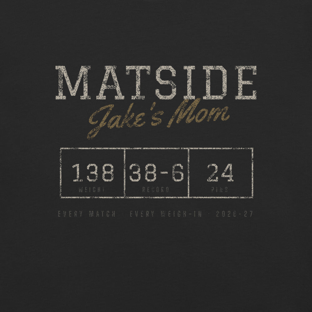 Personalized Matside Wrestling Mom and Dad shirt