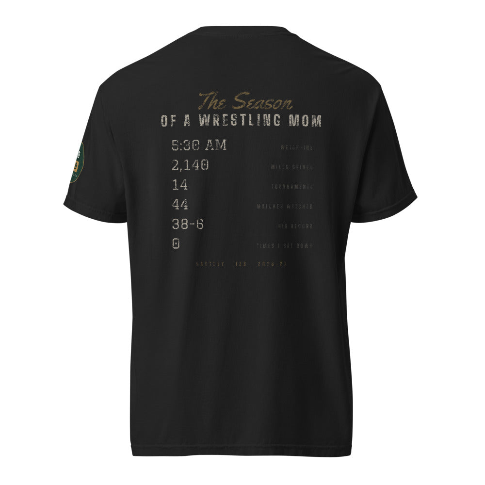 Personalized Season of a Wrestling Mom or Dad shirt