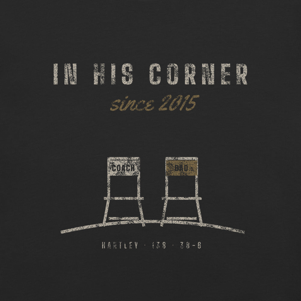 Personalized In His Corner Wrestling Dad and Mom shirt