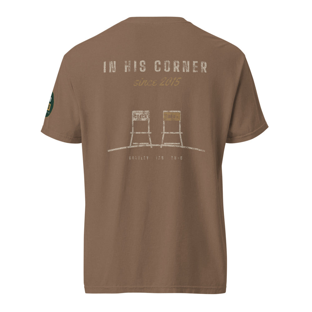 Personalized In His Corner Wrestling Dad and Mom shirt