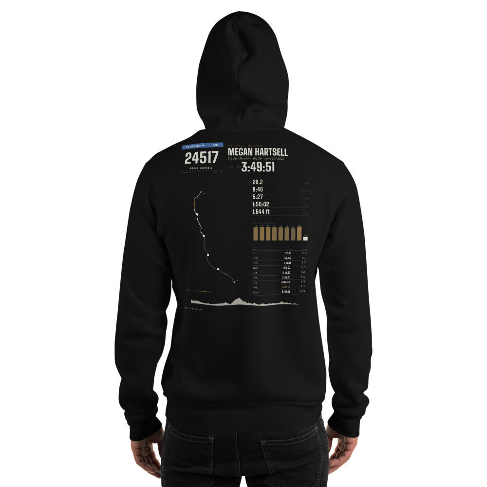 Big Sur Marathon Finisher shirt, worn