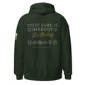 Every Game Is Somebody's Birthday hoodie, BornOnGameDay brand line