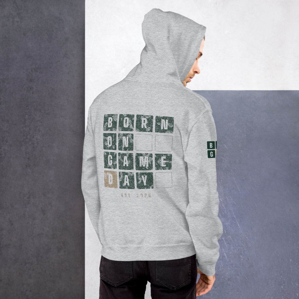 Scoreboard Tiles hoodie, BornOnGameDay brand line