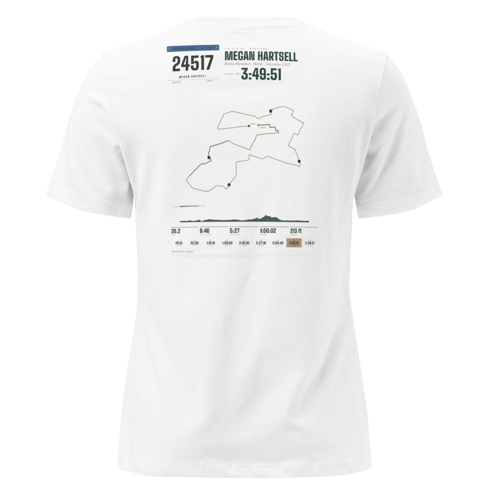 Berlin Marathon Finisher shirt, worn