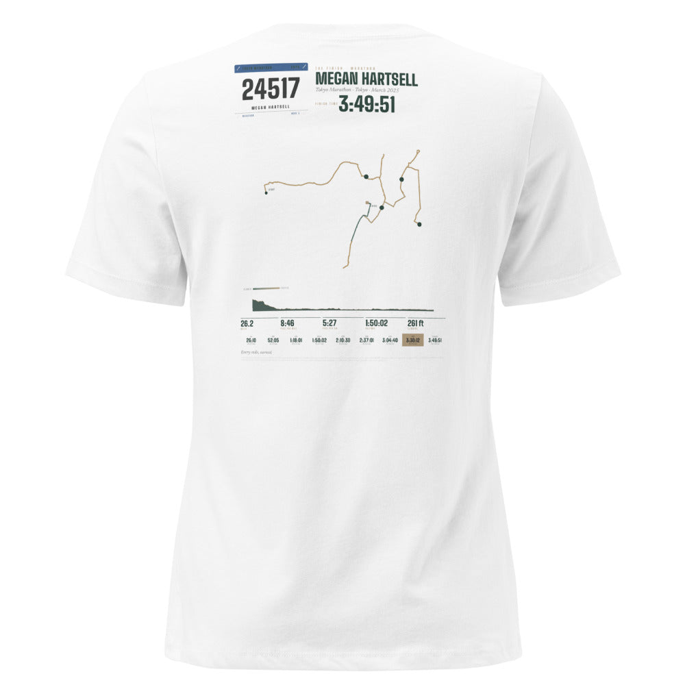 Tokyo Marathon Finisher shirt, worn