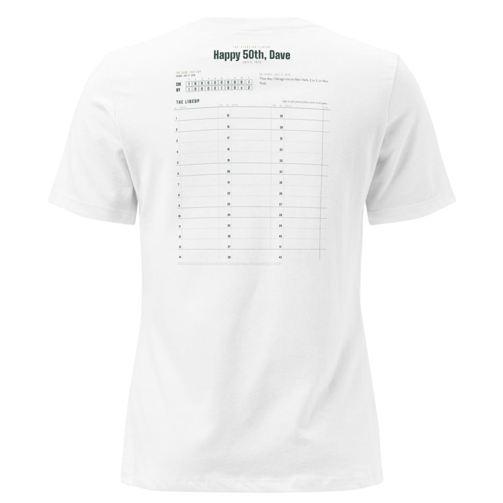 The Party Sign-In shirt, worn