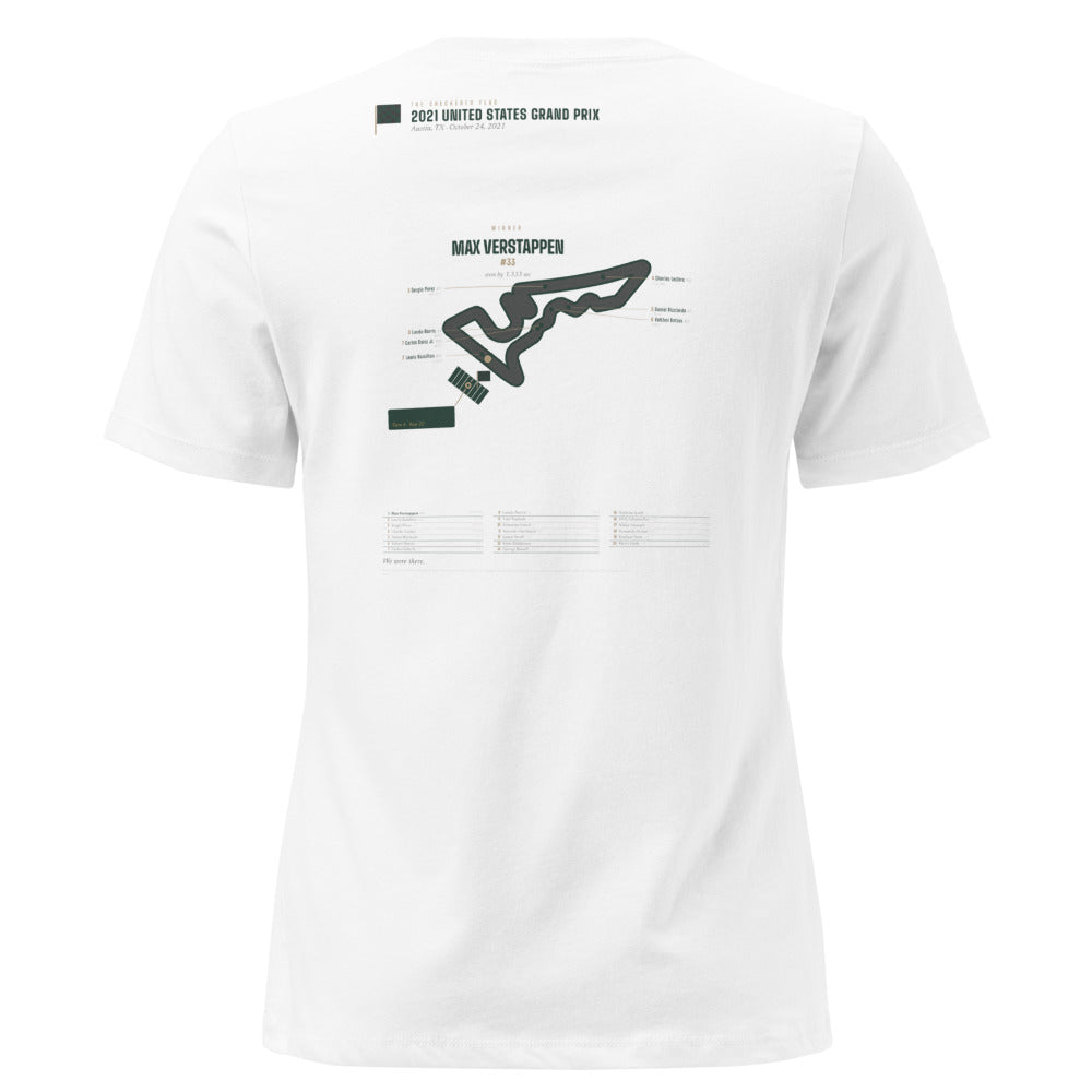 2021 United States Grand Prix Finish shirt, worn
