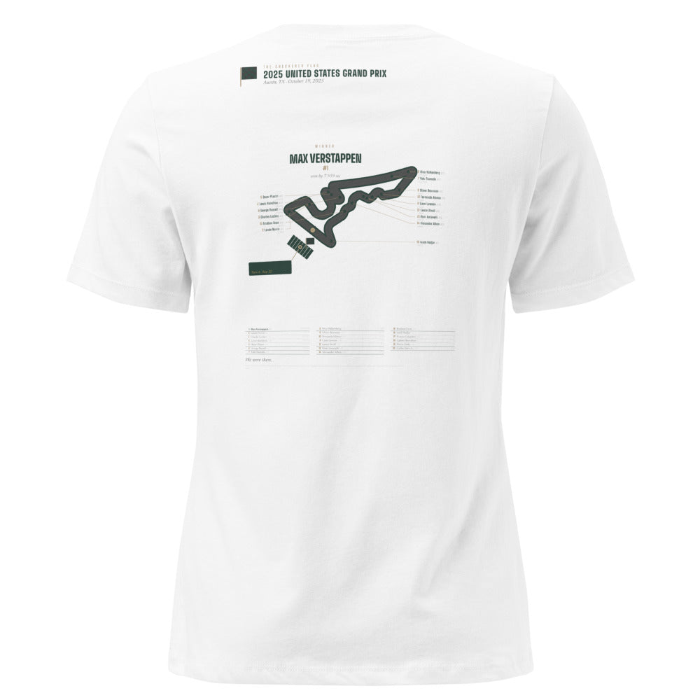 2025 United States Grand Prix Finish shirt, worn