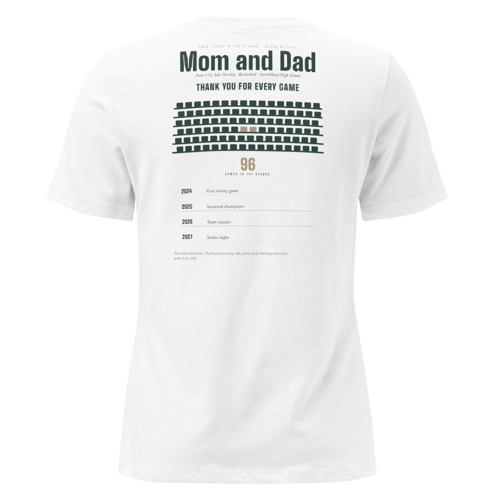 Four Years in the Stands shirt, worn